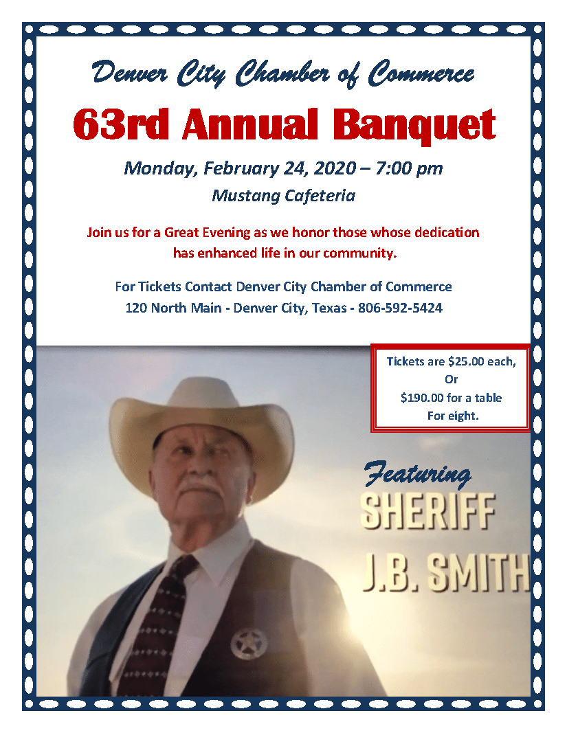 63rd annual banquet flyer